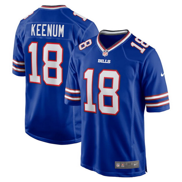 mens nike case keenum royal buffalo bills game player jersey